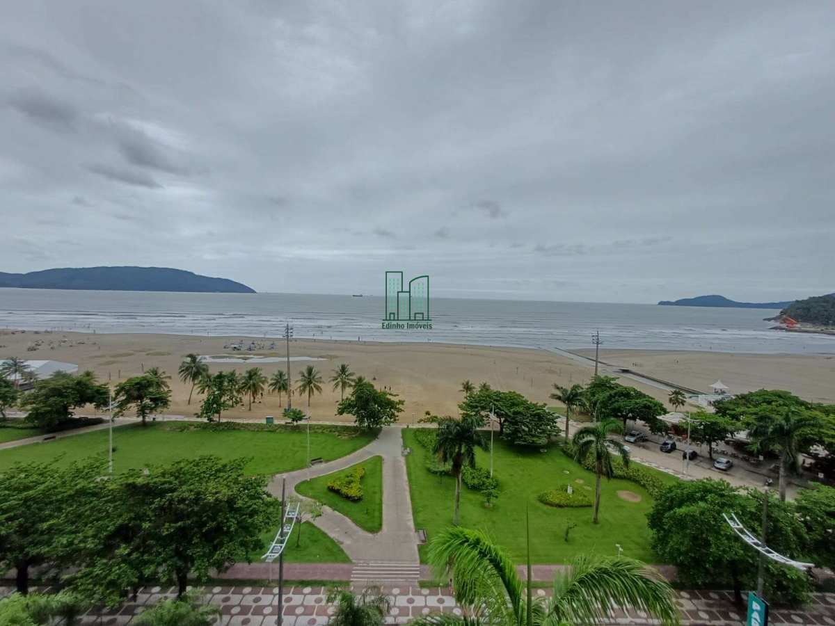 AMPLO 03 DORMS., 240M², 01 SUÍTE, DEP.COMP., 01 WC SOCIAL, 01 LAVABO, ANDAR ALTO, FRENTE, VISTA MAR, 05 VARANDAS, 02 VAGAS DEMARCADAS - Edinho Imóveis