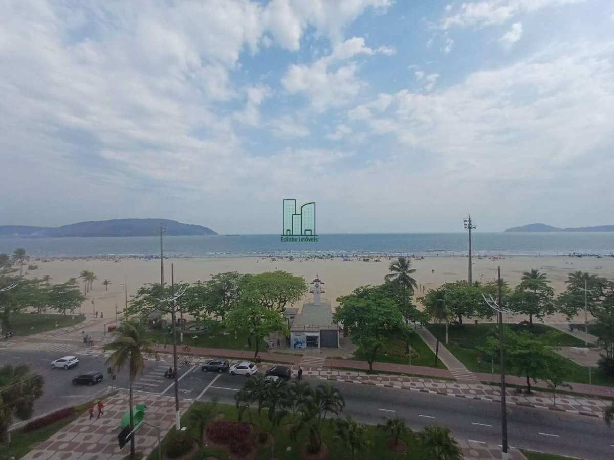 03 DORMS.  DEP. COMPLETA, FRENTE A PRAIA, GARAGEM FECHADA - - Edinho Imóveis