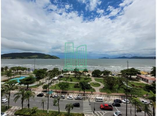 02 DORMS MOBILIADO FRENTE AO MAR - APARECIDA / SANTOS - Edinho Imóveis