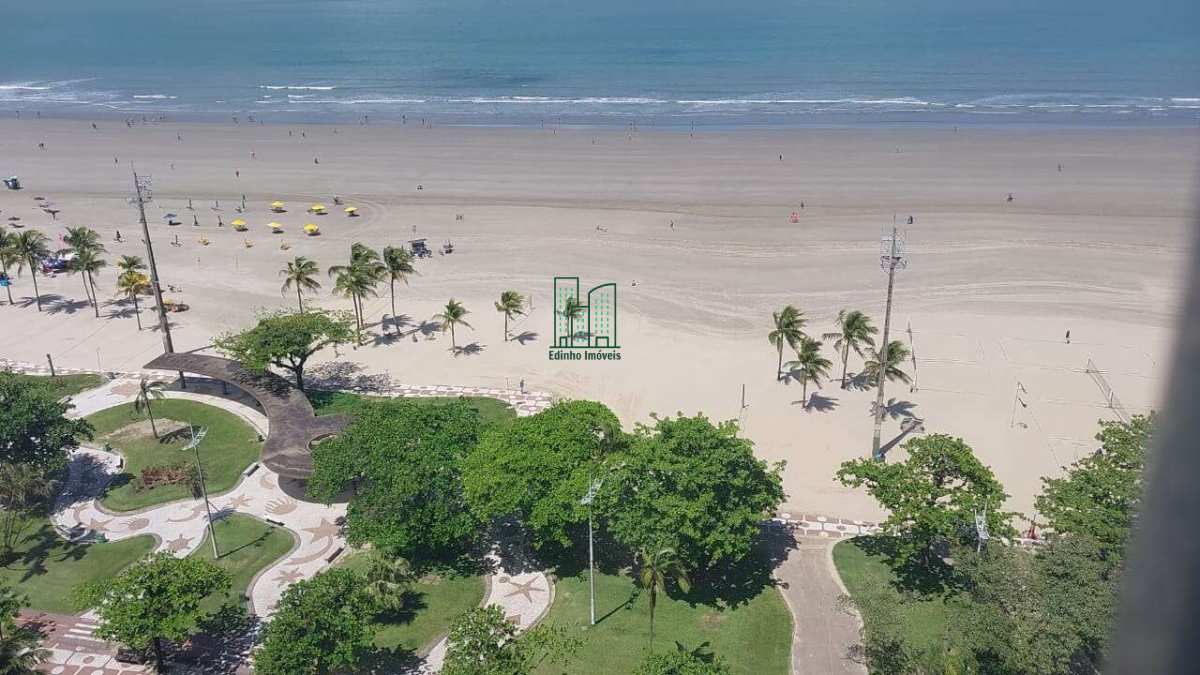 FRENTE TOTAL PARA O MAR - 04 DORMS, 03 VAGAS- BOQUEIRÃO / SANTOS - Edinho Imóveis